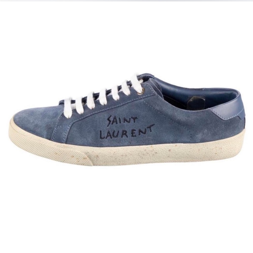 Saint Laurent Sneakers with Cream Soles